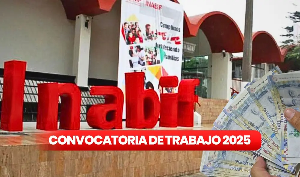 Inabif lanza convocatoria de trabajo con sueldos de hasta 8.000 soles. Foto: composición LR/Andina. Inabif lanza convocatoria de trabajo con sueldos de hasta 8.000 soles. Foto: composición LR/Andina.