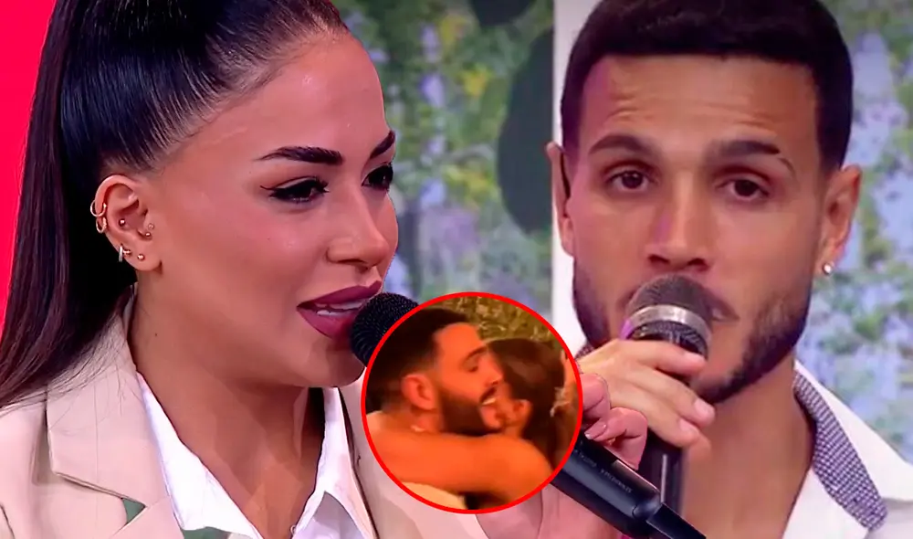 Onelia Molina y Mario Irivarren se conocieron en 'Esto es guerra'. Foto: Composición LR/Captura/América TV