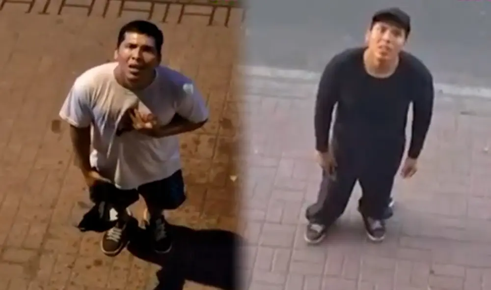 El sujeto ha llegado a aparecer en la puerta de la casa de la joven hasta en la madrugada. Foto: ATV El sujeto ha llegado a aparecer en la puerta de la casa de la joven hasta en la madrugada. Foto: ATV