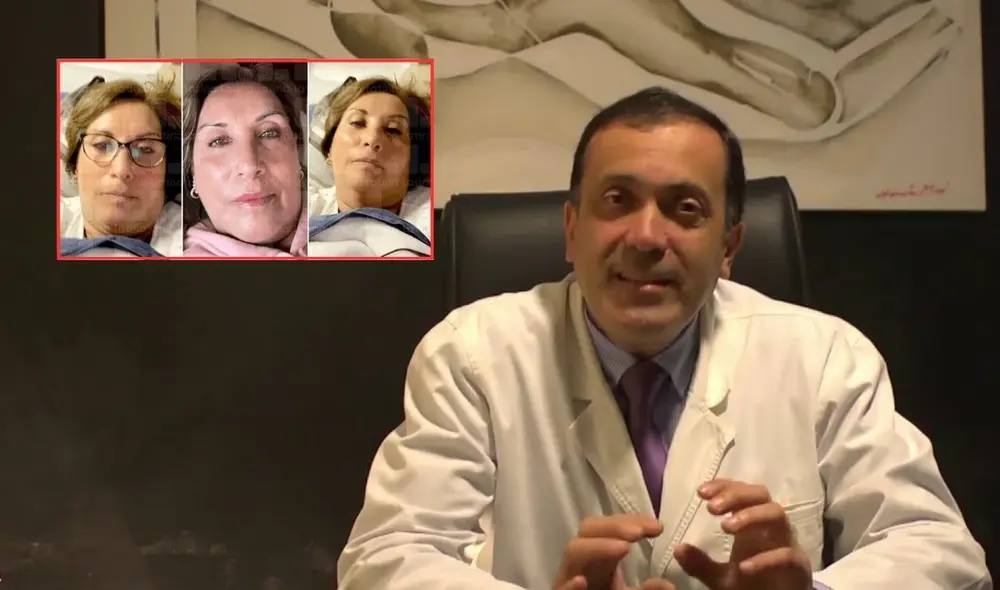 Mario Cabani reveló detalles sobre las operaciones estéticas a las que se sometió la presidenta Dina Boluarte | Composición: LR