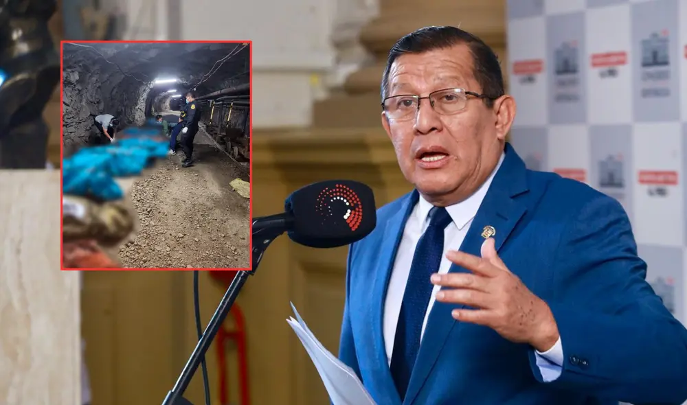 El presidente del Congreso, Eduardo Salhuana aún no regresa de su viaje al extranjero pese a la masacre ocurrida en Pataz. Foto: composición LR El presidente del Congreso, Eduardo Salhuana aún no regresa de su viaje al extranjero pese a la masacre ocurrida en Pataz. Foto: composición LR