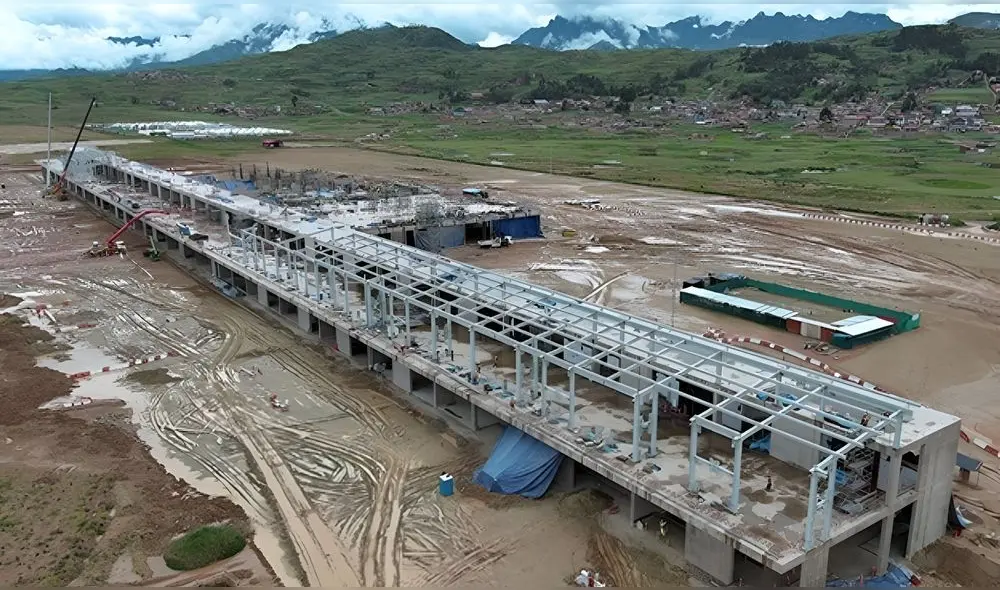 La obra tiene como objetivo mejorar la conectividad aérea del país y potenciar la economía local. Foto: difusión