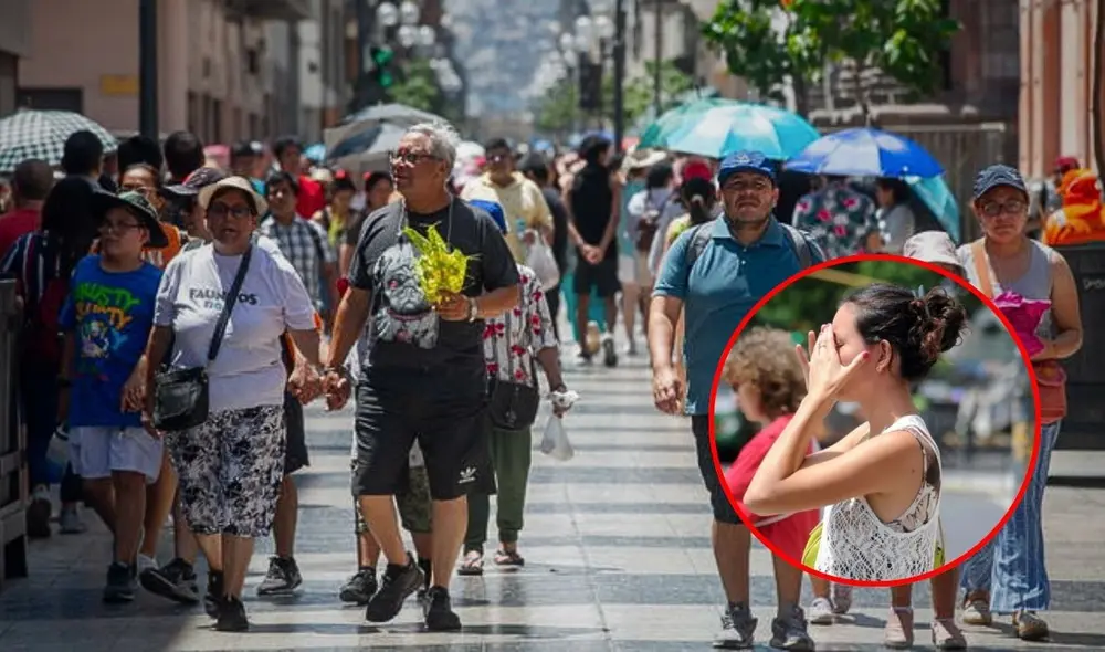 Alerta naranja por fenómenos meteorológicos peligrosos en Perú. Foto: composición LR.