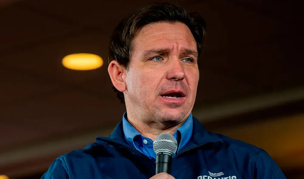Ron DeSantis podría firmar un proyecto de ley que cambie la justicia en Florida. Foto: AFP