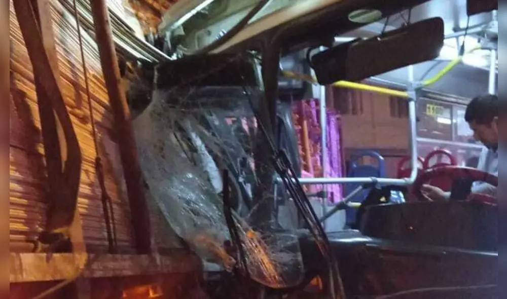 Accidente en Ate