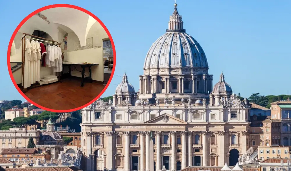 La Sala de las Lágrimas es un lugar emblemático en el proceso de elección del papa. Foto: composición LR/Blickfang