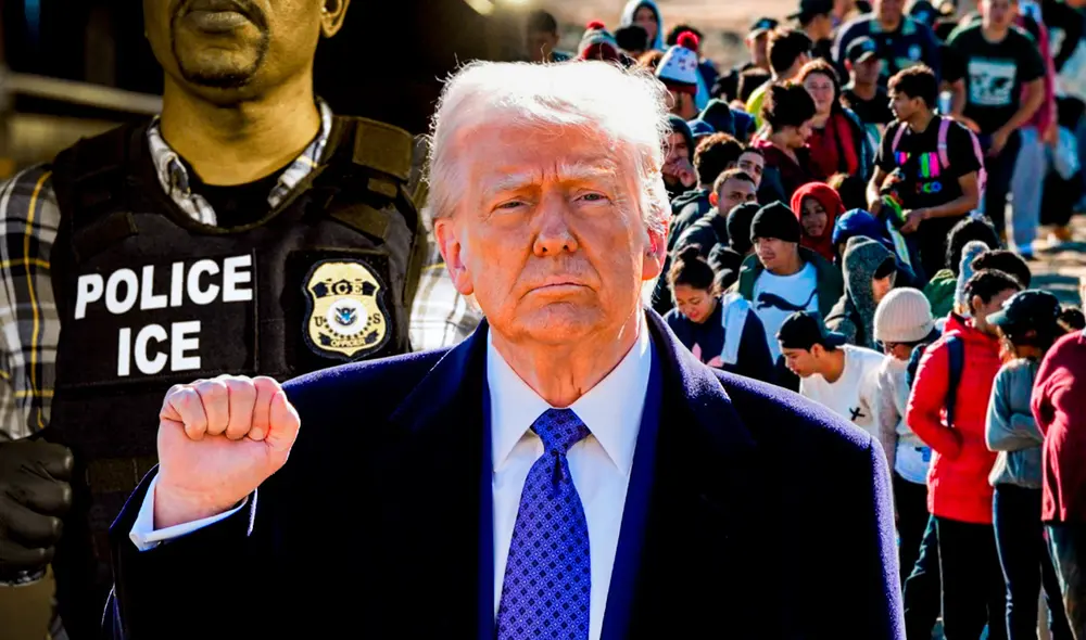 La medida de Donald Trump convirtió a estos como máximos colaboradores con el ICE contra inmigrantes en EE.UU. Foto: Composición LR/AFP/Getty Images/Acceso Latino