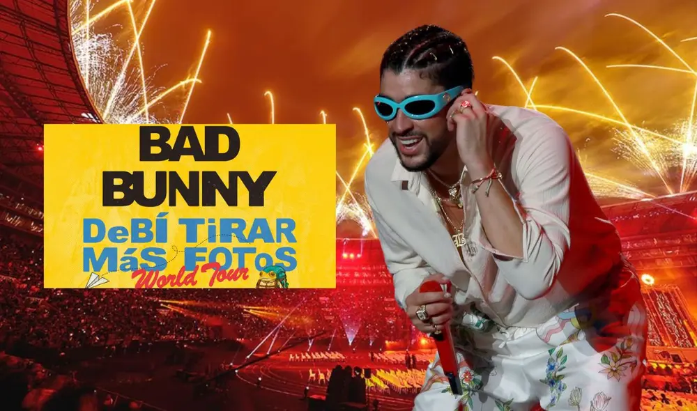 Bad Bunny dará un concierto en el Estadio Nacional el 30 de enero de 2026. Foto: Composición LR/Difusión