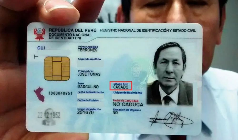 No actualizar el estado civil en el DNI puede complicar trámites administrativos, según Reniec. Foto: composición LR/Andina