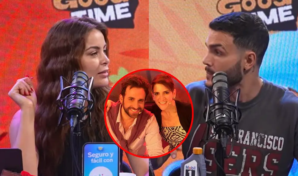 Mario Irivarren no se quedó callado y respondió a los 'Gigi' y Rodrigo por vincularlo sentimentalmente con Laura Spoya. Foto: composición LR/YouTube/Good Time