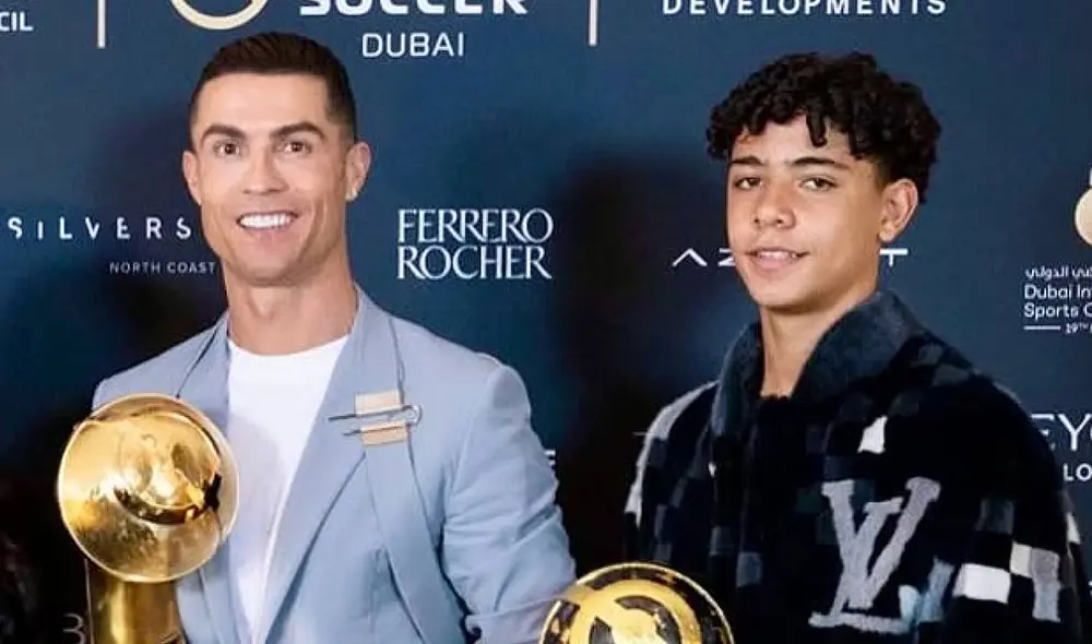 Cristiano Ronaldo expresó su deseo por jugar junto a su hijo en algún momento de su carrera. Foto: Instagram Cristiano Ronaldo