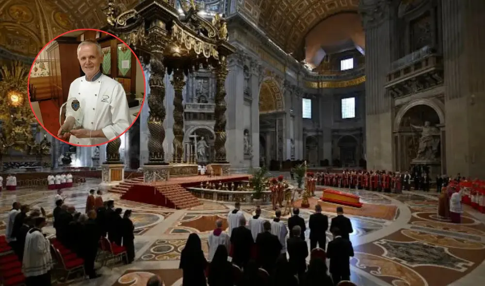 Si Dussin es confirmado nuevamente en su puesto, podría ser el primer chef en la historia moderna en haber servido a cuatro Papas Foto:ambito.com