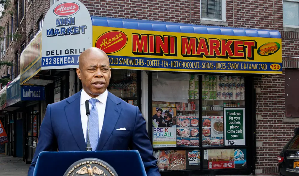 Erick Adams anunció que instalará botones de pánico en 500 bodegas de Nueva York para combatir la delincuencia.