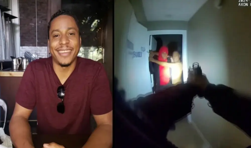 La víctima y el intruso se conocían. Éste último fue arrestado y acusado de allanamiento de morada y agresión. Foto: composición LR.