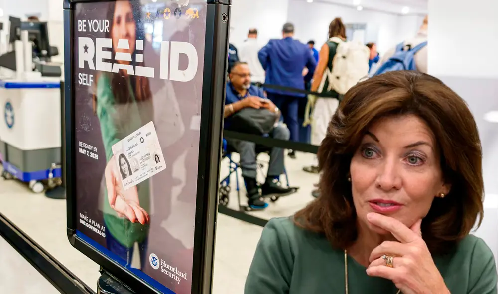 Hochul pidió más agentes de TSA para garantizar fluidez en aeropuertos de Nueva York por la implementación de la Ley Real ID Hochul pidió más agentes de TSA para garantizar fluidez en aeropuertos de Nueva York por la implementación de la Ley Real ID