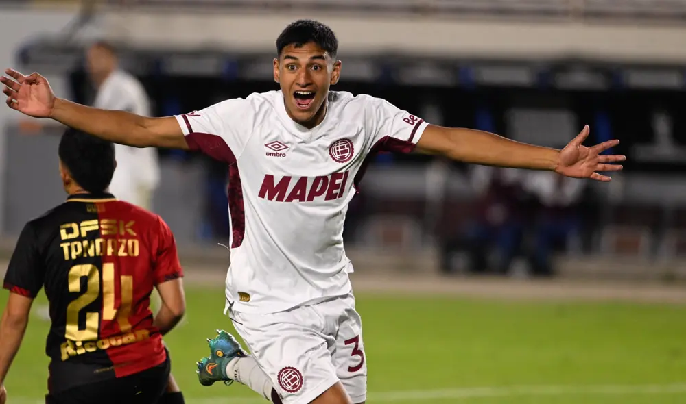 Lanús derrotó a Melgar en el último minuto. Foto: X/Lanús Lanús derrotó a Melgar en el último minuto. Foto: X/Lanús