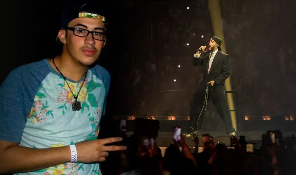 ¿Cómo era la vida de Bad Bunny antes de ser famoso y a qué se dedicaba? Abandonó sus estudios en la universidad para cumplir su sueño. Foto: composición LR/TheSportingNews/usuarioarroba.