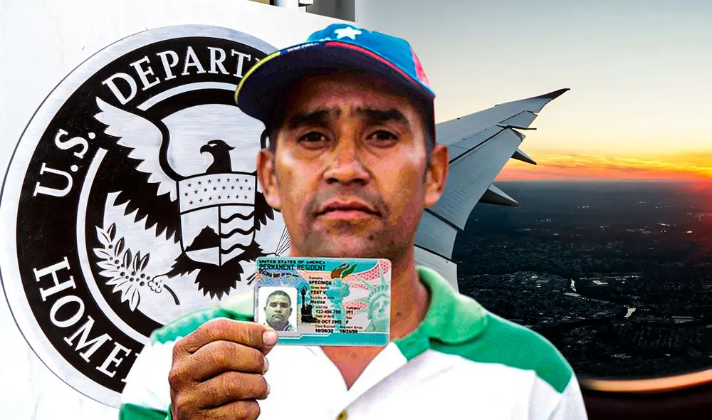 Inmigrantes con Green Card manejan reglas estrictas por USCIS para reingresar a Estados Unidos. Foto: Composición LR/AFP/El Heraldo