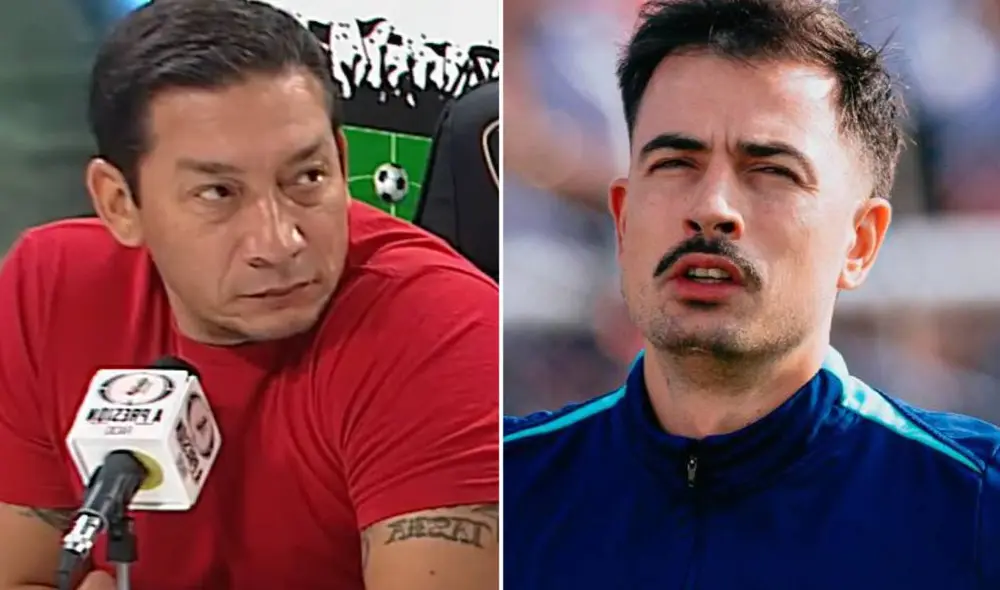 Guillermo Viscarra viene tapando en Alianza Lima todos los partidos de Copa Libertadores. Foto: composición LR/captura de 'A Presión Radio'/Alianza Lima