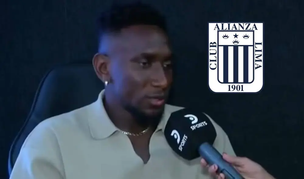 Eryc Castillo llegó a Alianza Lima procedente de Coritiba. Foto: composición LR/captura de DSports