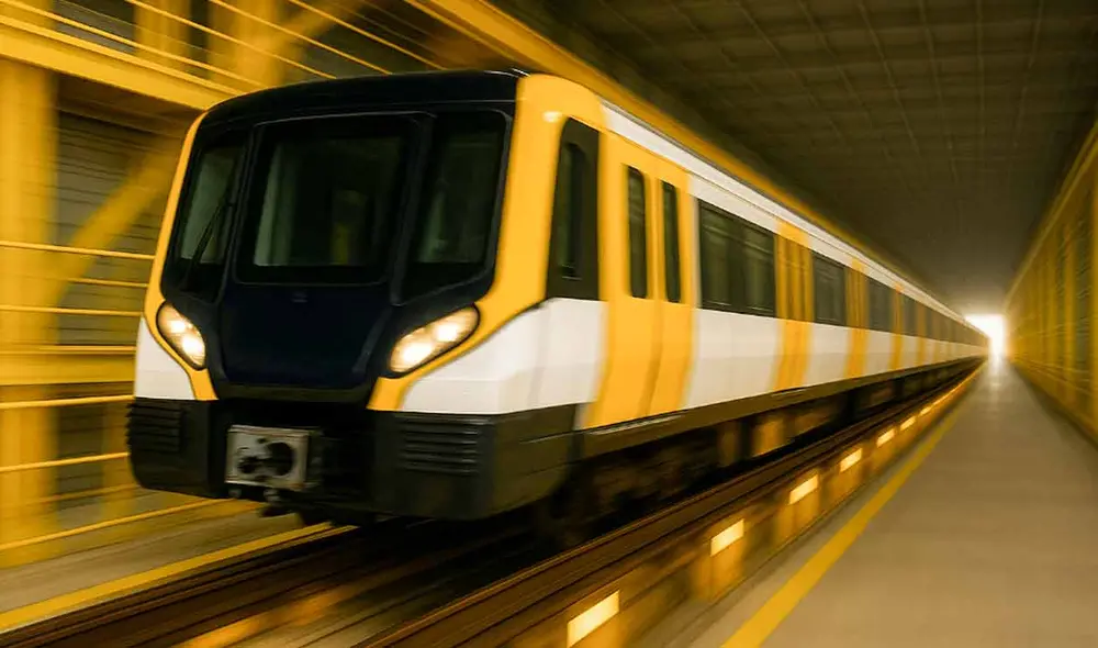 La tuneladora Delia perfora varios kilómetros para ejecutar la Línea 2 del Metro de Lima. Foto: IA/Andina