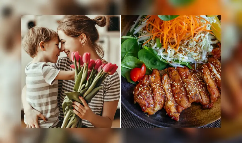 El almuerzo del Día de la Madre 2025 es una oportunidad para ofrecer a las madres una comida especial sin complicaciones.  Foto: Composición LR/Andina