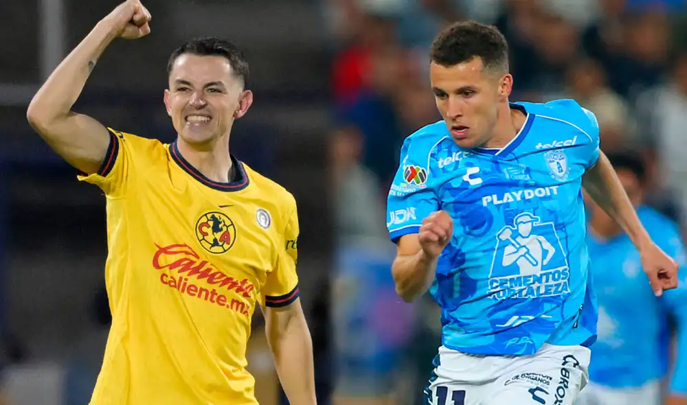 El partido de ida de América vs Pachuca se jugará a partir de las 11.10 p. m. del Este de EE. UU. Foto: composición LR / AFP