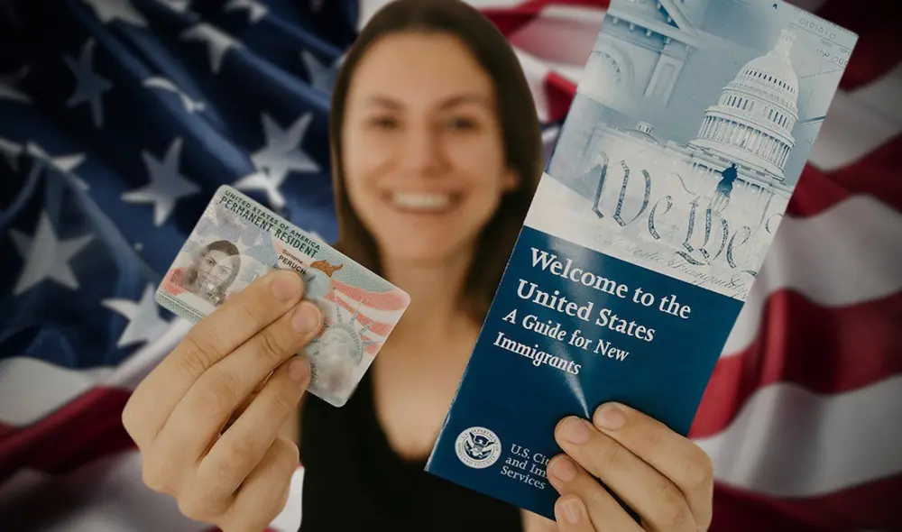 USCIS exige renovar la Green Card tras los 14 años si se obtuvo antes; el trámite incluye datos biométricos. Foto: composición LR
