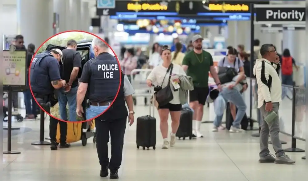 Inmigrantes con estatus legal corren riesgo de ser deportados si viajan fuera de EE.UU. Foto: Composición LR/ LN Inmigrantes con estatus legal corren riesgo de ser deportados si viajan fuera de EE.UU. Foto: Composición LR/ LN