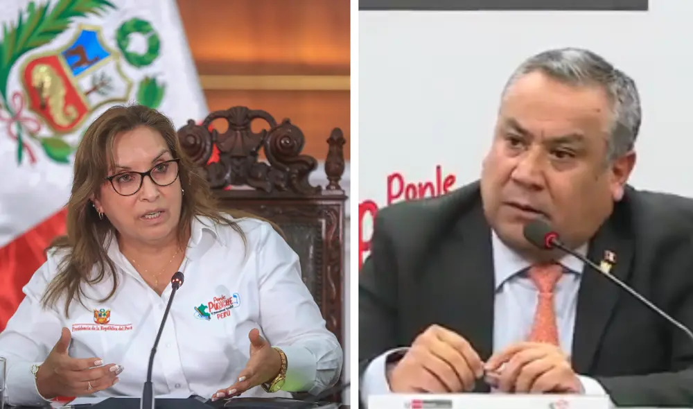 Adrianzén respaldo la propuesta de aumento de sueldo en un 125% de la mandataria. Foto: composición LR Adrianzén respaldo la propuesta de aumento de sueldo en un 125% de la mandataria. Foto: composición LR