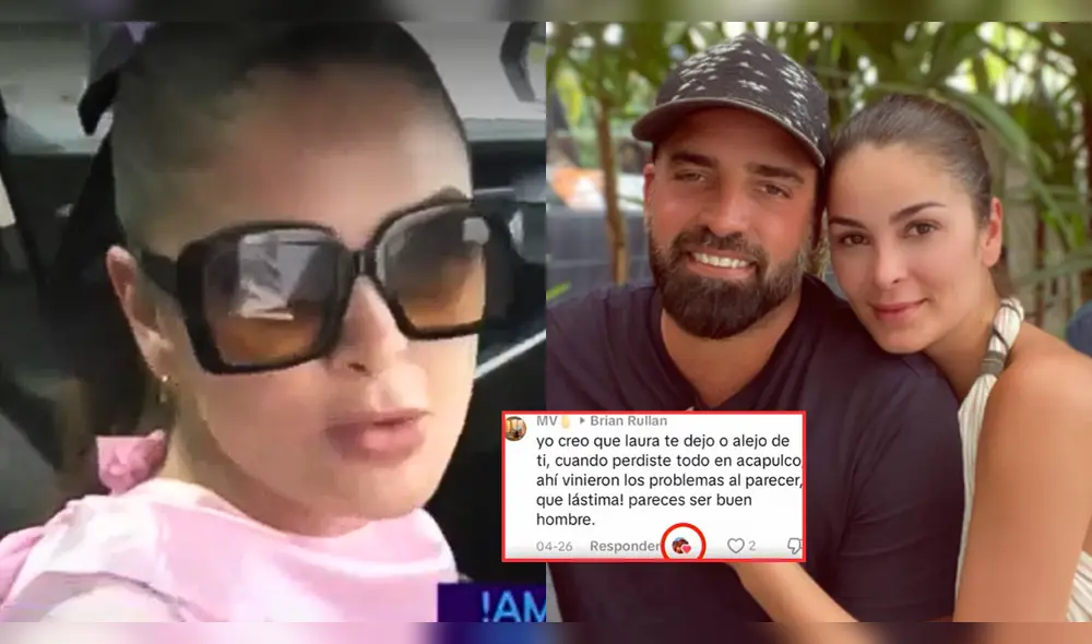 Laura Spoya y Brian Rullan llevan 8 años de casados. Foto: ATV/Instagram