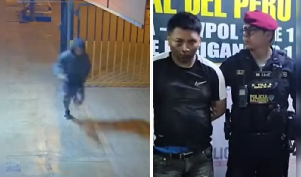 Sicario es capturado tras asesinar a una persona en SJL. Foto: composición LR/ Panamericana