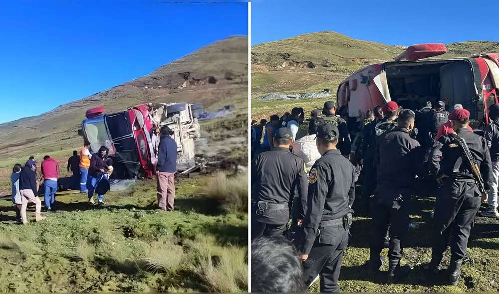 PNP se apersonó al lugar para brindar rescate a los mineros atrapados e inspeccionar las circunstancias que dieron lugar al accidente. Foto: Composición LR PNP se apersonó al lugar para brindar rescate a los mineros atrapados e inspeccionar las circunstancias que dieron lugar al accidente. Foto: Composición LR