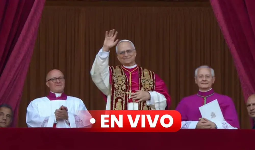 El nuevo Papa, Robert Prevost, salió por el famoso balcón de la basílica de San Pedro para hacerse conocer al mundo. Foto: composición LR/ Vaticano News El nuevo Papa, Robert Prevost, salió por el famoso balcón de la basílica de San Pedro para hacerse conocer al mundo. Foto: composición LR/ Vaticano News