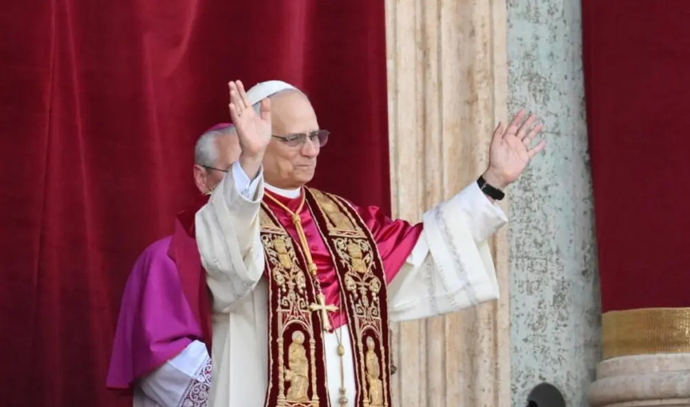 Robert Francis Prevost fue elegido como Papa León XIV, tras la esperada fumata blanca en el Vaticano. Es el papa número 267. Foto: EFE