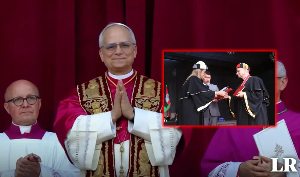 Robert Prevost es el primer papa peruano de la Iglesia Católica. Foto: Difusión/USAT Robert Prevost es el primer papa peruano de la Iglesia Católica. Foto: Difusión/USAT