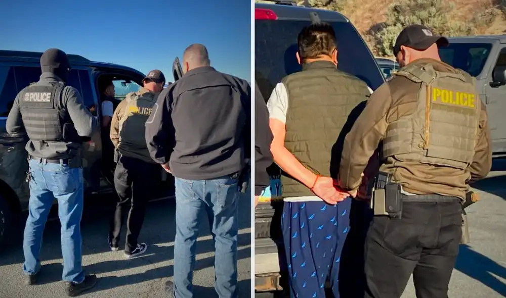 ICE arrestó a Rodolfo Hernández, inmigrante mexicano, en Nevada por antecedentes penales mientras llevaba a sus hijos al colegio. Foto: AN24.