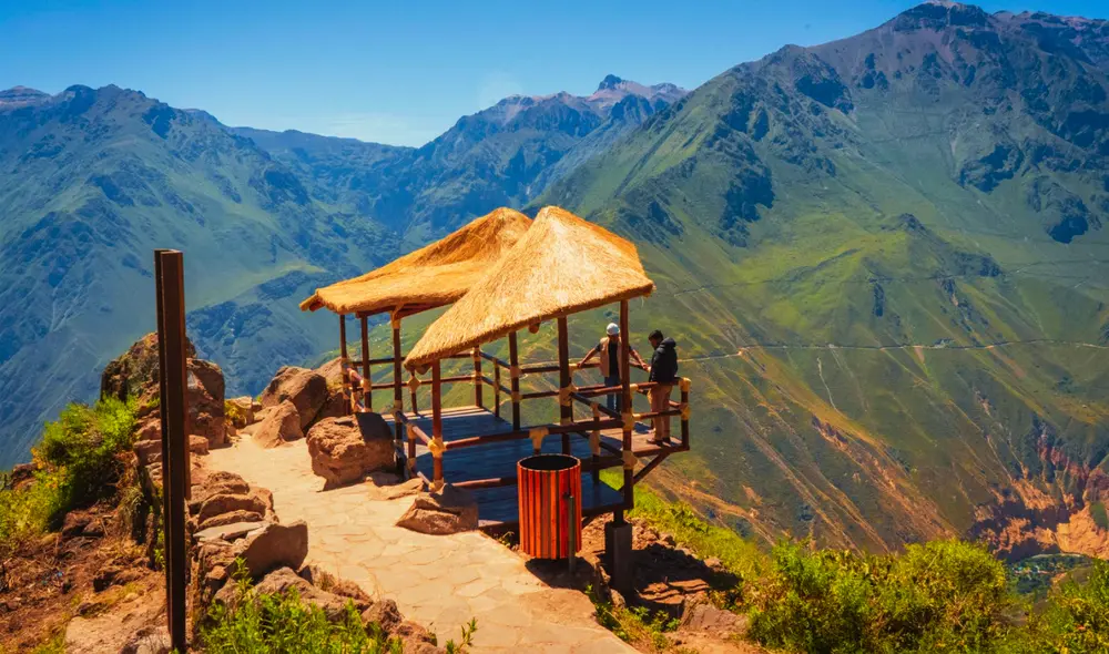 El nuevo mirador al sur del Perú ofrece a los turistas nuevas opciones para disfrutar de su estadía en la zona. Foto: Andina