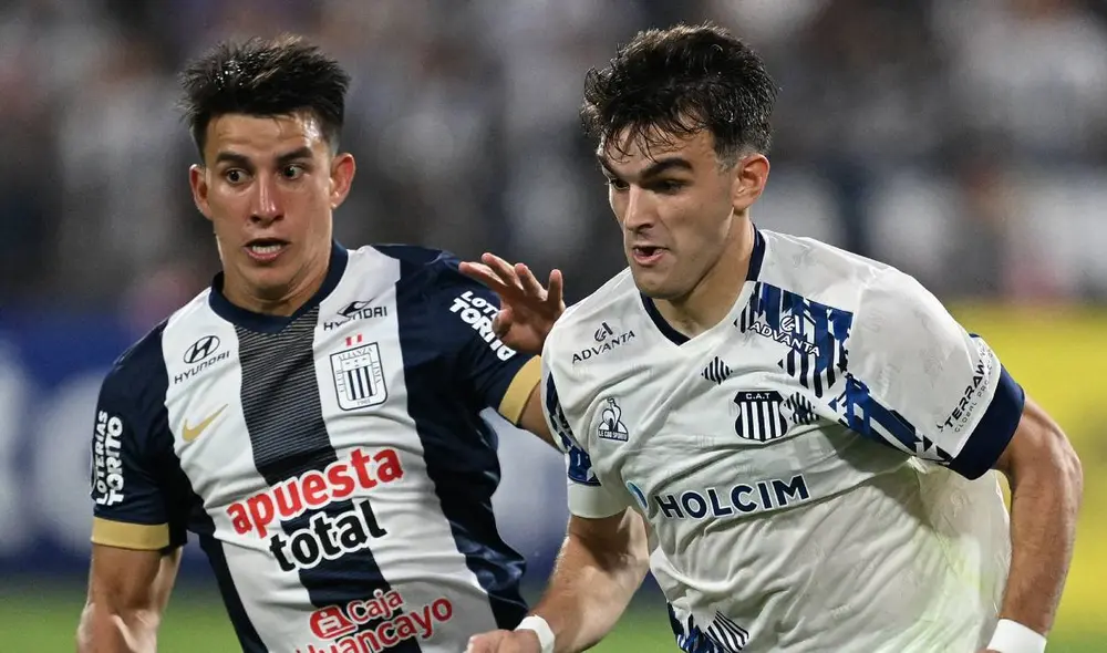 En el duelo de ida, Alianza Lima sacó un gran triunfo ante Talleres por 3 a 2 pese a contar con un jugador menos. Foto: AFP
