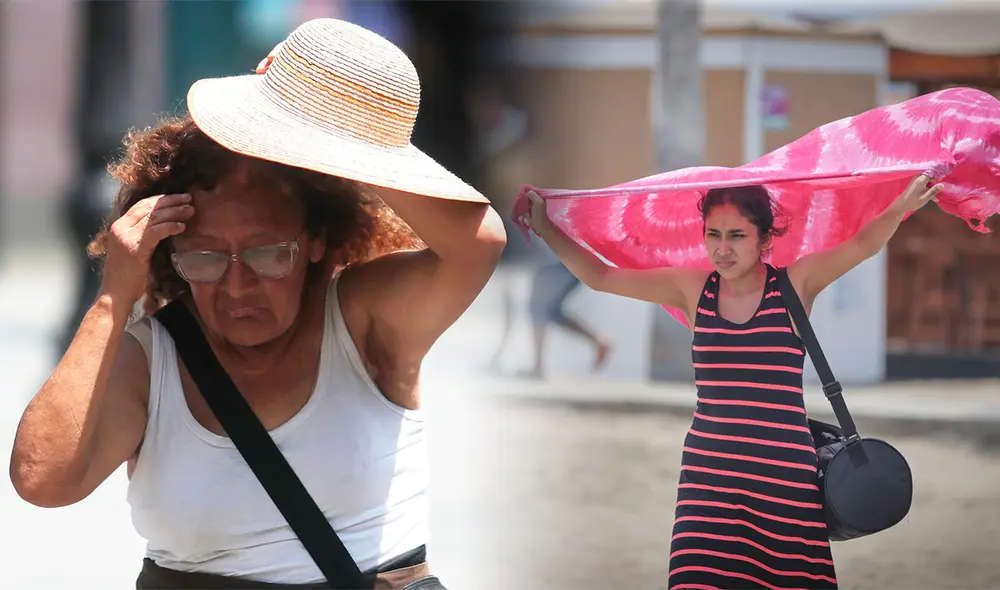 Alerta naranja del Senamhi por temperaturas altas en diversas regiones del Perú. Foto: composición LR/Senamhi.