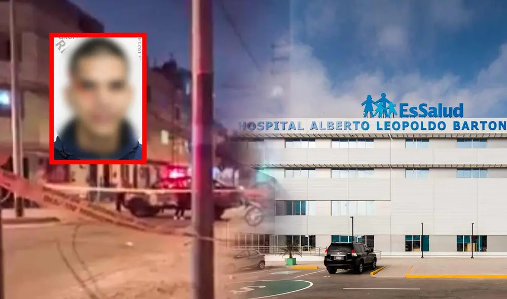 El joven asesinado en el Callao ha sido identificado como Dennis Aaron Escarate Otarola. Foto: composición LR/difusión/Reniec/Andina