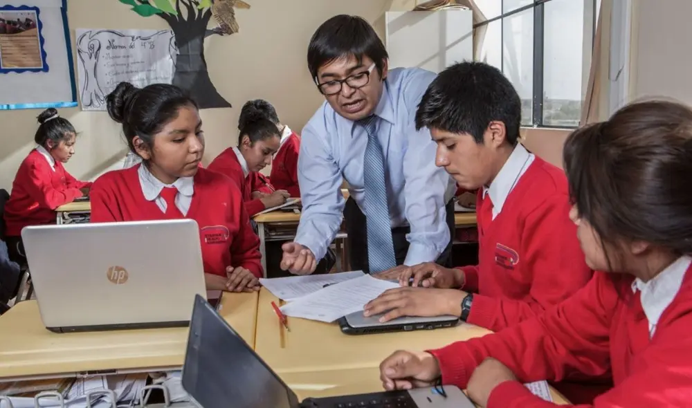 Es necesario que el docente aplique metodologías de enseñanza. Foto: Andina Es necesario que el docente aplique metodologías de enseñanza. Foto: Andina