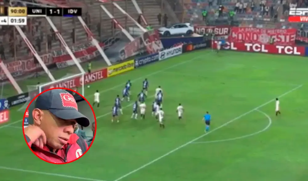 Edison Flores habló sobre el gol anulado a Universitario por el juez de línea. Foto: composición LR/ESPN/Ovación Edison Flores habló sobre el gol anulado a Universitario por el juez de línea. Foto: composición LR/ESPN/Ovación