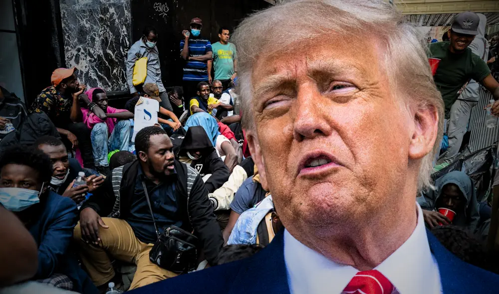 Ciudades santuario en Estados Unidos resisten las deportaciones masivas impulsadas por Donald Trump. Foto: composición LR/AFP/ABC News Ciudades santuario en Estados Unidos resisten las deportaciones masivas impulsadas por Donald Trump. Foto: composición LR/AFP/ABC News