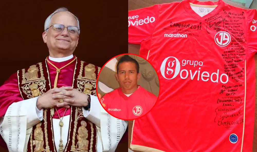 Robert Prevost dio la bendición a Juan Aurich en el título del 2011. Foto: composición LR/difusión