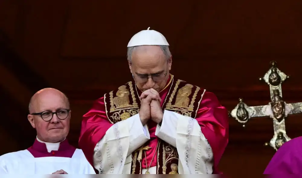 Prevost dio un mensaje a Perú en el 2023 antes de viajar al Vaticano. Foto: AFP Prevost dio un mensaje a Perú en el 2023 antes de viajar al Vaticano. Foto: AFP