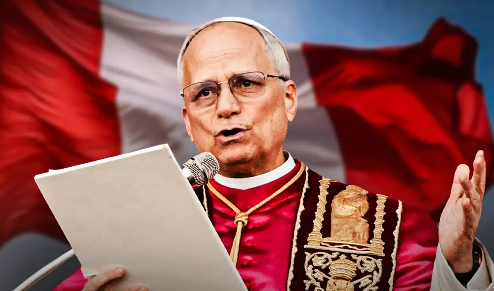 Un experto en comunicación no verbal reveló qué halló al analizar el discurso del Papa León XIV. Foto: composición LR / AFP