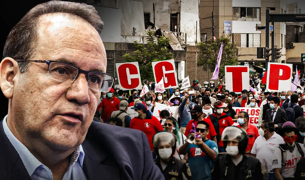 La CGTP y CUT cuestionan que la extinción de 14 programas públicos afectará los derechos laborales. Foto: composición LR/Andina