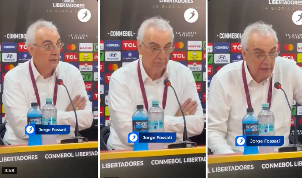 Jorge Fossati declaró en la conferencia de prensa y habló sobre el gol anulado a la 'U'. Foto: composición LR/Ovación