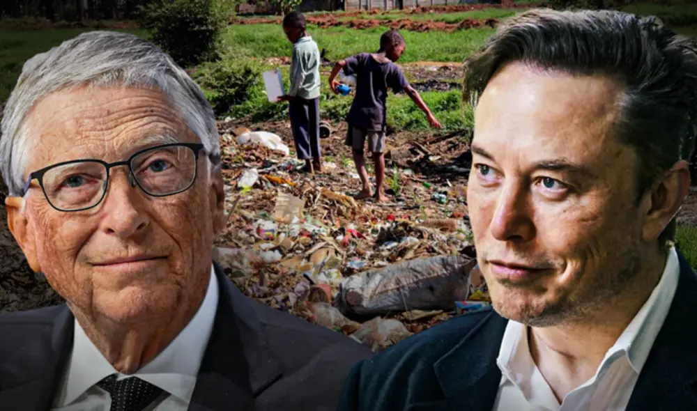 Bill Gates arremetió contra Elon Musk. Foto: composición LR